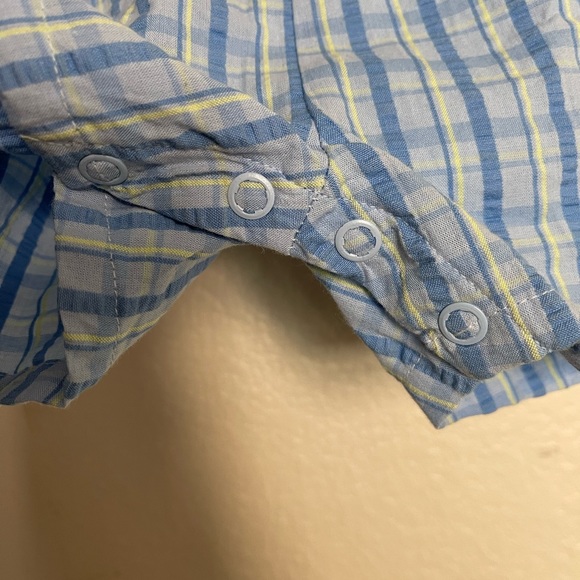 VTG McBaby Plaid Shortall Set - Picture 4 of 6